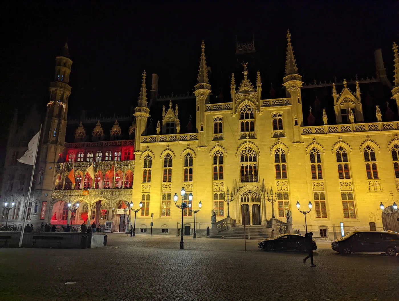 Brugge bij nacht