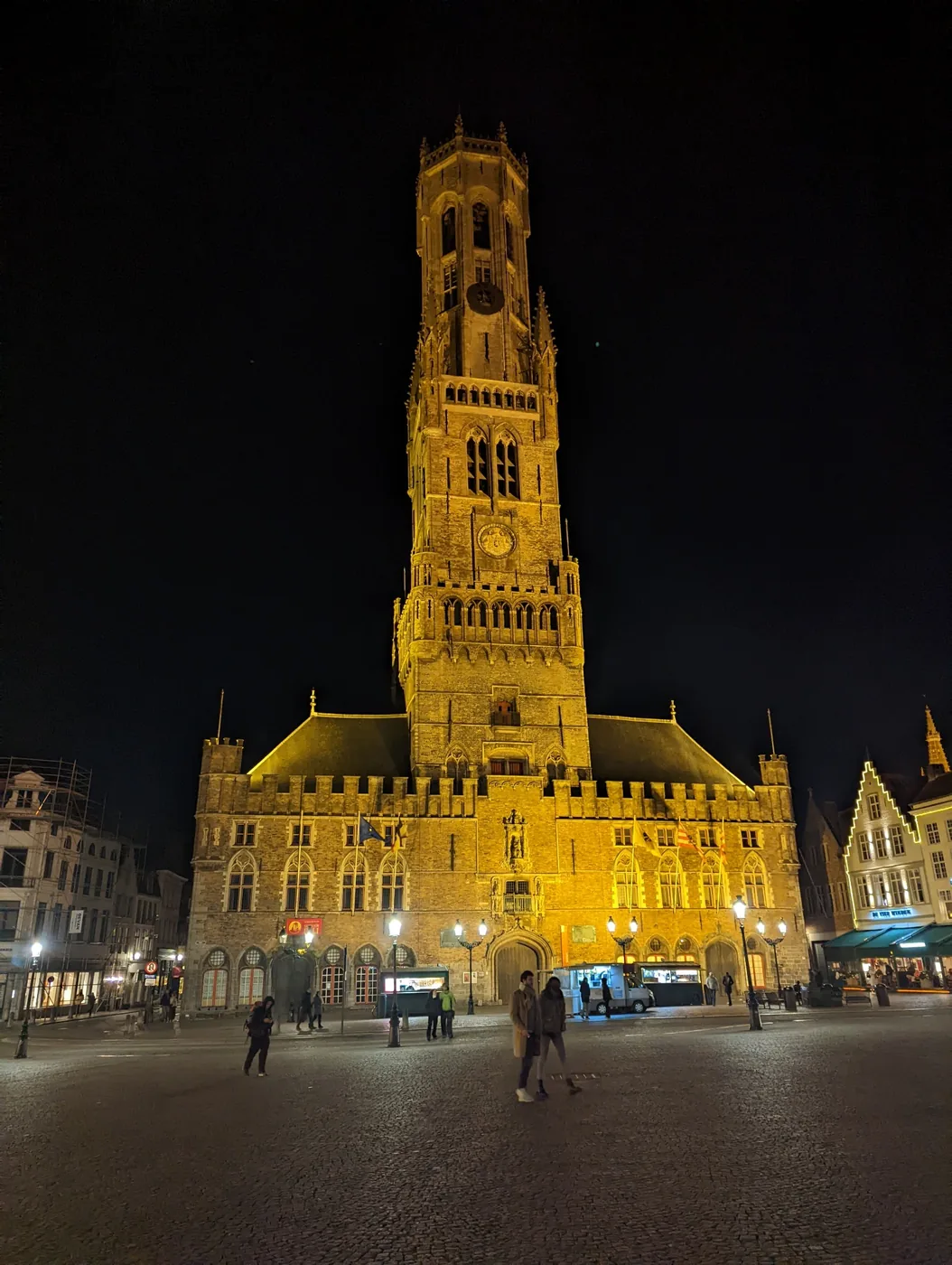 Brugge bij nacht